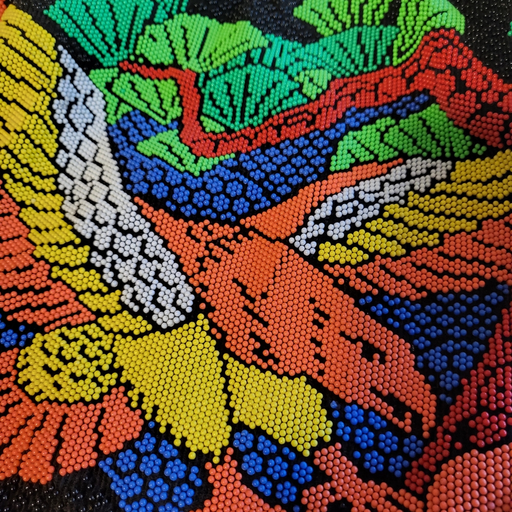 Vintage America Multicolor Beaded Bag - Picture 2 of 16